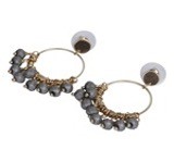 Earring Grace,taupe
